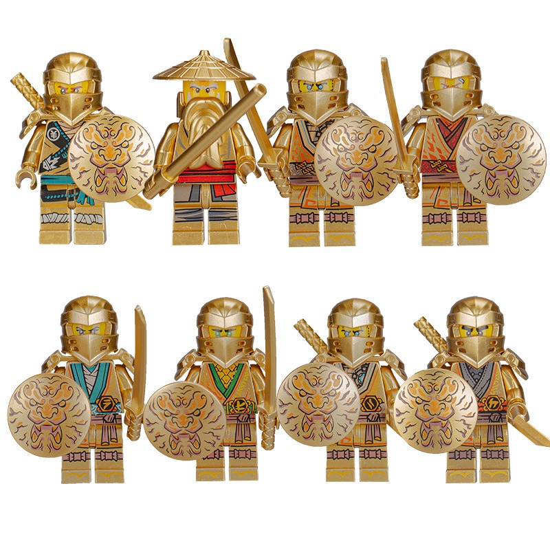 Mô hình lắp ráp đồ chơi ninjago gold sưu tập 8 mẫu