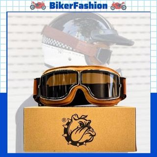Kính dây gẵn mũ bảo hiểm bulldog b9 goggle, kính dây bulldog b9 siêu chất