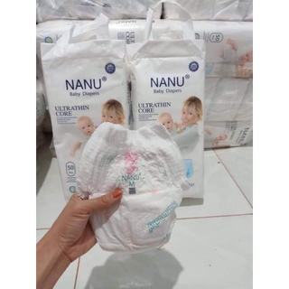 [Combo 2 bịch] Tã bỉm Nanu tã quần size S/M/L/XL 100 miếng
