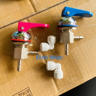 Van khóa lật nối nhanh máy lọc nước nóng lạnh kèm co nối fi6