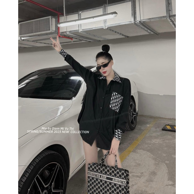 (follow shop để nhận mã giảm giá 10k) Áo sơmi Dior hàng cao cap