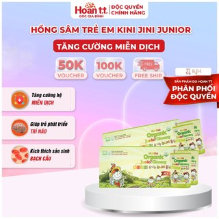 Hồng Sâm Hữu Cơ Cho Bé KJH Kini Jini Junior - Nước Hồng Sâm Hàn Quốc Giúp Cải Thiện Sức Khỏe Cho Trẻ