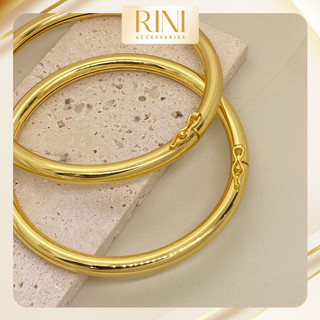Vòng tay xi mạ vàng RN125,vòng tay trang sức Rini.accesories