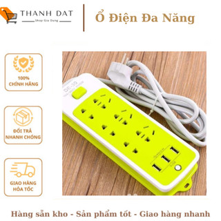 💥RẺ VÔ ĐỊCH💥 Ổ Cắm Điện Đa Năng Cách Nhiệt, Chống Giật Điện 16 Lỗ 3 Cổng USB (Xanh Lá)💥SIÊU HOT💥