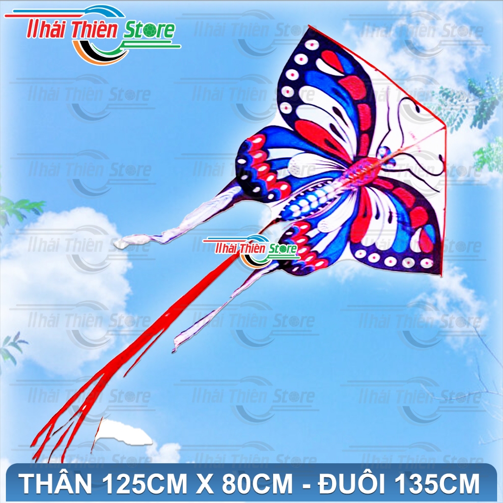 Diều Bươm Bướm Size Đại Long Vân
