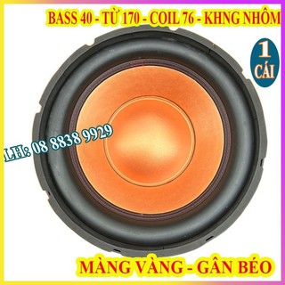 Loa bass sub 40 martin từ 170 coil 76 màng cam cao cấp - giá 1 loa