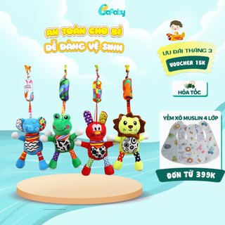 Lục Lạc Treo Nôi Cũi xe Đẩy Cho Bé PiPoVietnam An Toàn Hình Con Vật Dễ Thương - 366