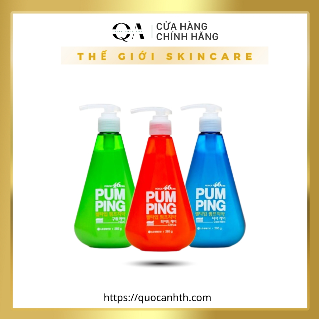 Kem Đánh Răng PERIO PUMPING Hàn Quốc 285g
