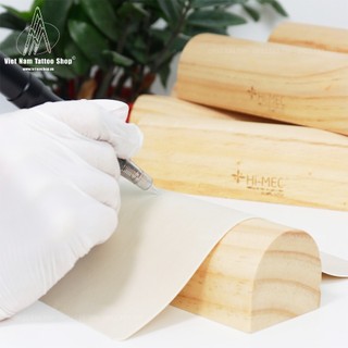 Miếng gỗ kê da giả tập phun xăm elma elws-1010
