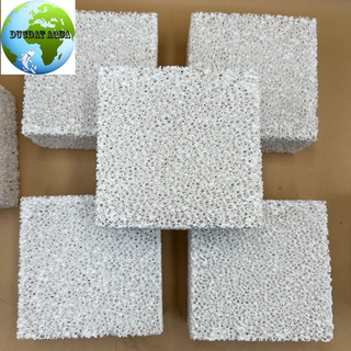 Vật liệu lọc Sứ lọc bể cá, sứ tàu hũ Bacteria house viên vuông 10x10x5cm loại 1 cao cấp