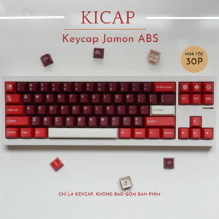 Bộ keycap Jamon ABS Doubleshot 176 phím Cherry profile cho bàn phím cơ - Kicap