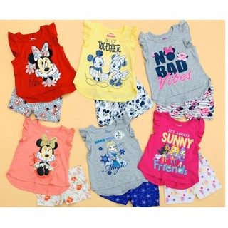SET ÁO CÁNH TIÊN 2 VẠT + QUẦN SHORT THUN 1-6y