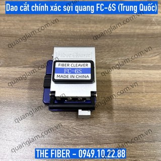 [349K]Dao cắt chính xác sợi quang FC-6S