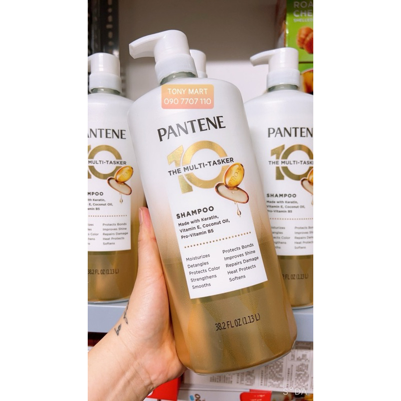 DẦU GỘI CAO CẤP PANTENE 1,13L - Pantene 10 in 1 Multi-Tasker Shampoo