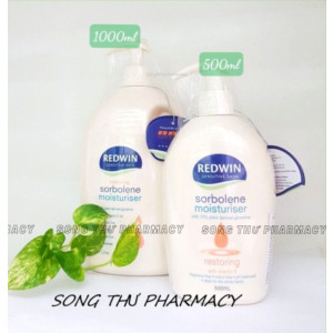 REDWIN SORBOLEN MOISTURIZING – KEM DƯỠNG ẨM, GIẢM NGỨA DA TOÀN THÂN 1000ml