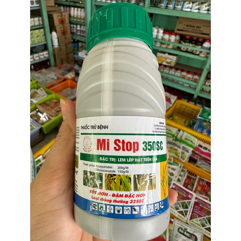 MI STOP 350SC [ chai 240ml] đặc tri lem lép hạt trên lúa