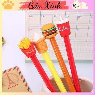 Bút mực đen Đồ Ăn Nhanh ngòi 0.38mm