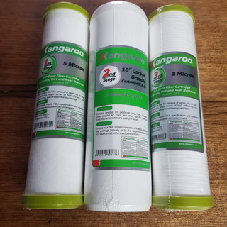 Bộ 3 lõi lọc thô kangaroo số 1, 2, 3