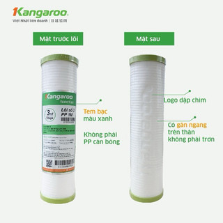 Bộ 3 lõi lọc thô Kangaroo số 1, 2, 3