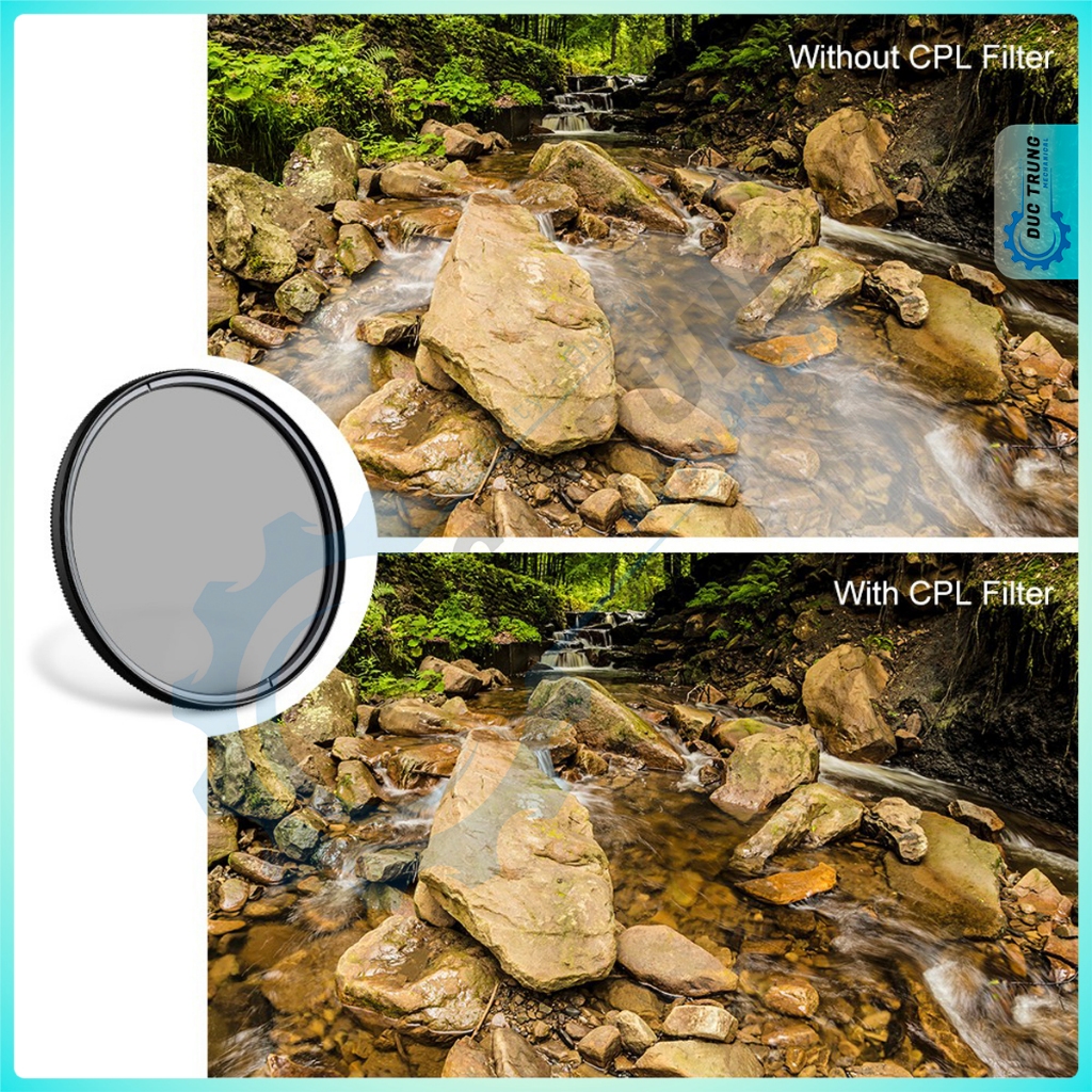 Kính Lọc Phân Cực CPL 52mm Filter Dành Cho Mọi Lens Ống Kính Điện Thoại - 909