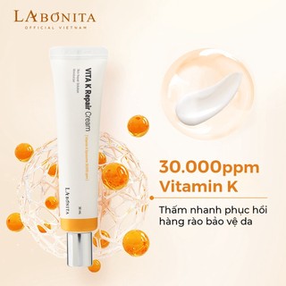 Kem Dưỡng Phục Hồi Da La Bonita Vita K Repair Cream 30ml