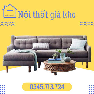 Ghế sofa phòng khách góc chữ L đẹp hiện đại giá rẻ