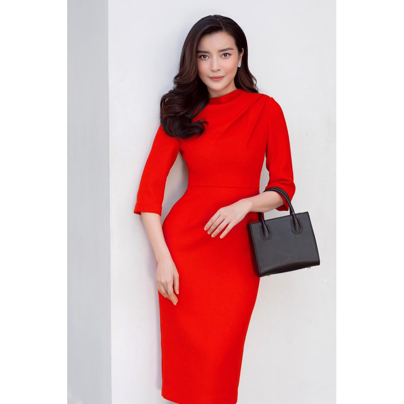 PASS ĐẦM ĐỎ SIXDO SIZE M (<55kg, eo 70-72) used