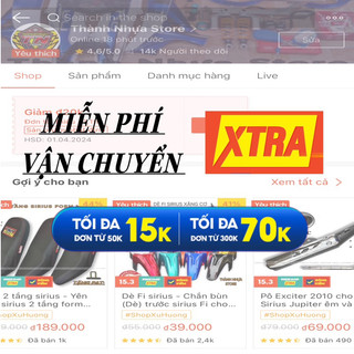[NEW] Dàn áo Sirius Bạc phối Đen Ốp Sihello Dè Fi (Xem mô tả)