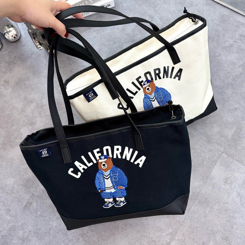 Túi Tote Steve Bear 3 màu