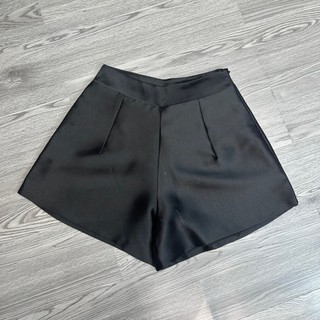 Quần short TAFTA cạp cao TRẮNG/ĐEN S9_ORIMI