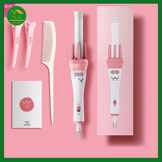 Máy uốn tóc xoăn xoay tự động 360 máy làm tóc uốn xoăn tự động hàng chính hãng máy tạo kiểu tóc chất lượng cao cấp