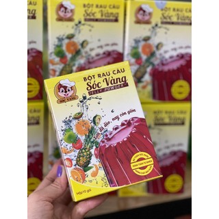 Bột rau câu sóc vàng - hộp 130gr