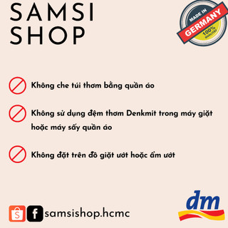 Miếng thơm quần áo Denk mit Sensual Fresh, 4 miếng🌸🍃👚