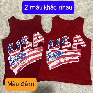 Áo ba lỗ trẻ em 16-18kg [Size 6]