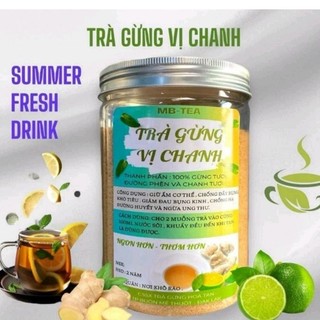 75k hủ 500gr trà gừng vị chanh