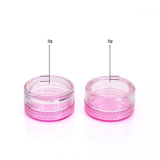 Combo 10 Hũ chiết mỹ phẩm tròn 3g/5g
