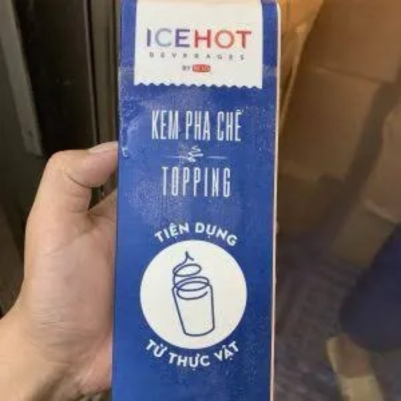 Kem pha chế tiện dụng / Topping Base Icehot