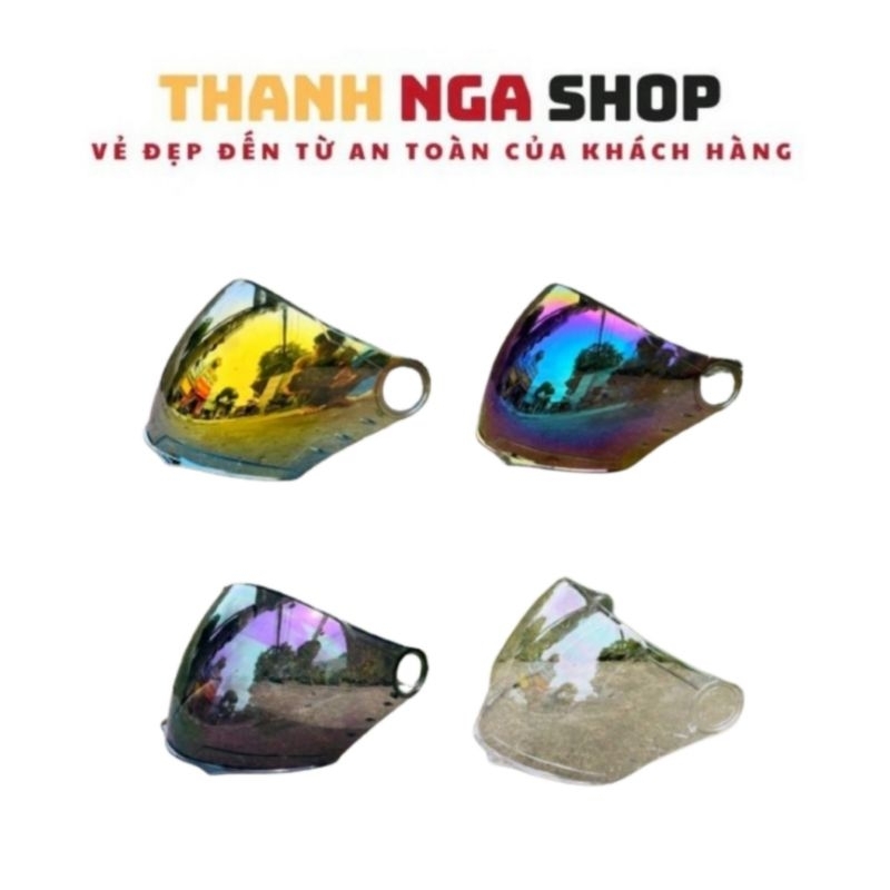 Kính Thay Thế Mũ 3/4 Royal M268