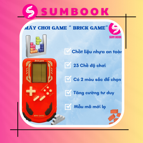 Máy Chơi Game-Brick Game, 23 Chế Độ Chơi