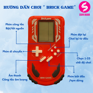 Máy Chơi Game-Brick Game, 23 Chế Độ Chơi