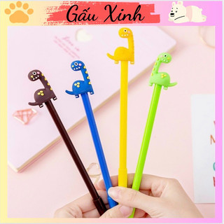 Bút nước gel đen khủng long cổ dài