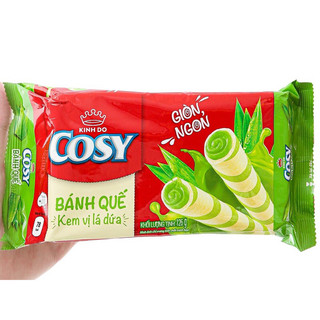 Bánh quế cosy vị kem lá dứa gói 117,6gr