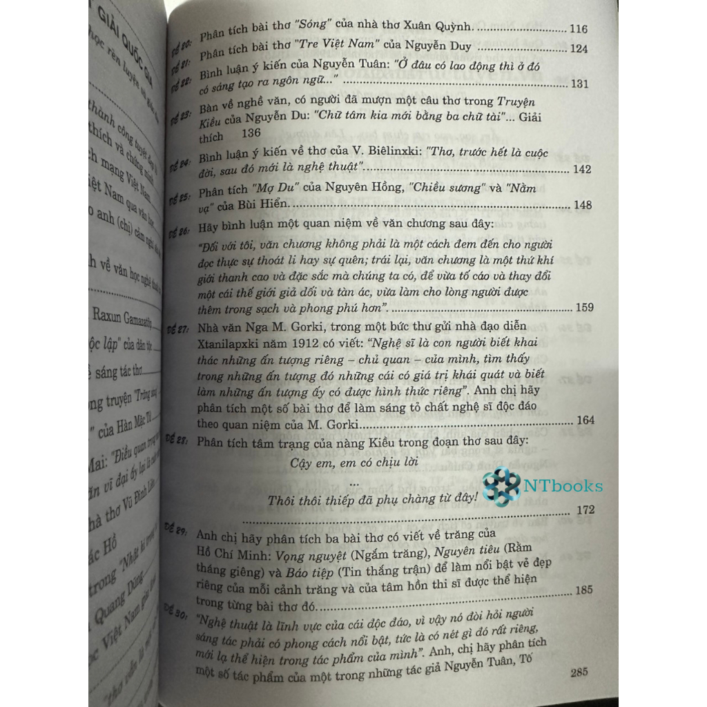 Sách - Những Bài Văn Đạt Giải Quốc Gia