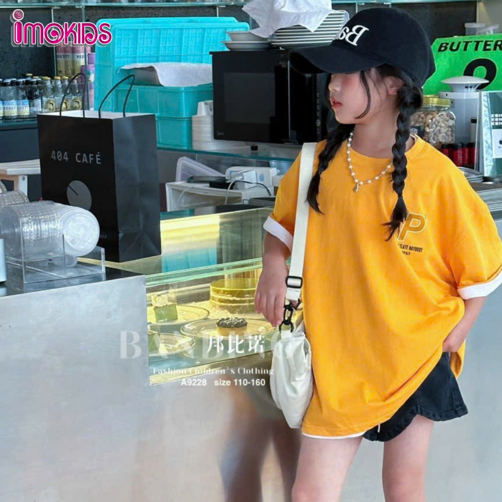 Áo thun bé trai size đại Banbino 18kg-45kg áo cộc tay cho bé cao cấp chất thun cao cấp co giãn thoải mái thời trang qate