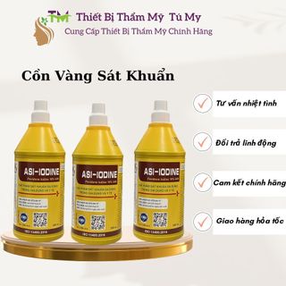 Dung dịch cồn vàng sát khuẩn | povidone iodine 10% chai 500ml