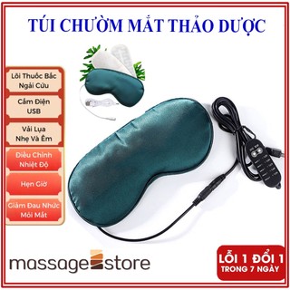  Túi Chườm Mắt Thảo Dược Làm Nóng Bằng Điện Túi Chườm Nóng Mắt Ngải Cứu Bịt Mắt Có Chườm Nóng Thư Giãn Mắt Khi Ngủ 