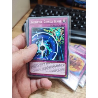 1 lá thẻ bài raidraptor - glorious bright - phni-en074 - common 1st edition