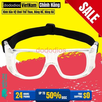 Trong Suốt Kính Bảo Vệ Chơi Thể Thao, Bóng Rổ, Bóng Đá Chống Sương Mù, Mồ Hôi Cao Cấp - Có Thể Lắp Mắt Kính Cận Dododios