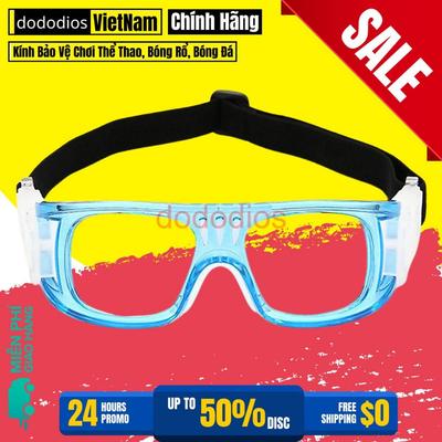 Xanh Dương Kính Bảo Vệ Chơi Thể Thao, Bóng Rổ, Bóng Đá Chống Sương Mù, Mồ Hôi Cao Cấp - Có Thể Lắp Mắt Kính Cận Dododios