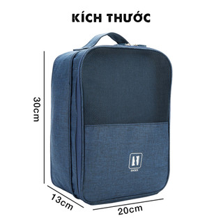 Túi Đựng Giày 3 Ngăn 30*15*22.8cm - ATUD05